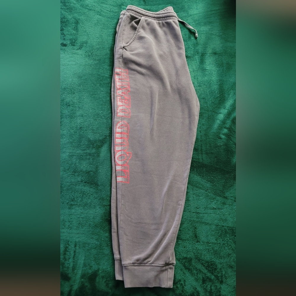 Ltd LIQUID DEATH sweatpants Joggers - Picture 6 of 7